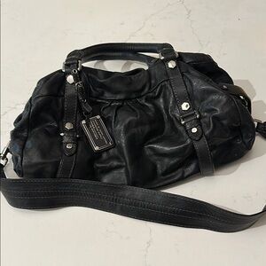 Marc By Marc Jacobs Black Leather Shoulder Bag